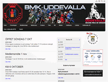 Tablet Screenshot of bmkuddevalla.se